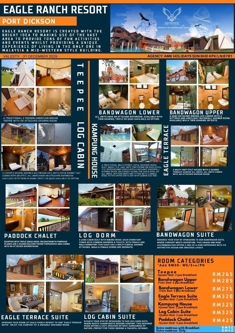 Eagle Ranch Resort, Port Dickson » Travel Deal Malaysia